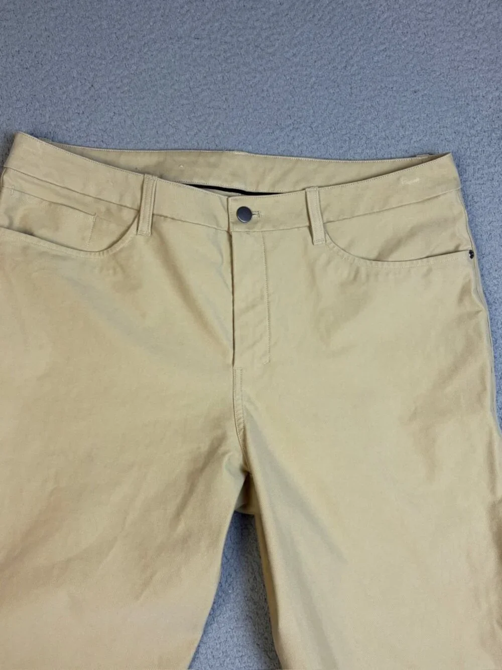 Lululemon ABC Classic Utilitech Pants 36x30 Beige Stretch Casual Performance